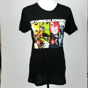 My Chemical Romance Band Comic Book T Shirt XL